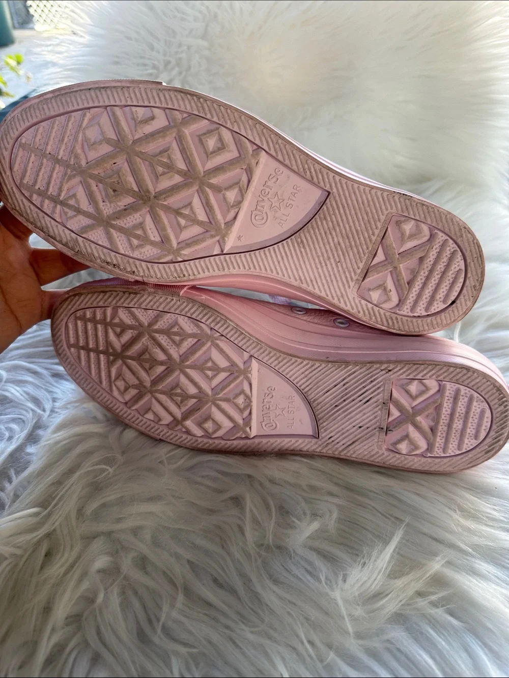 Converse soft pink
